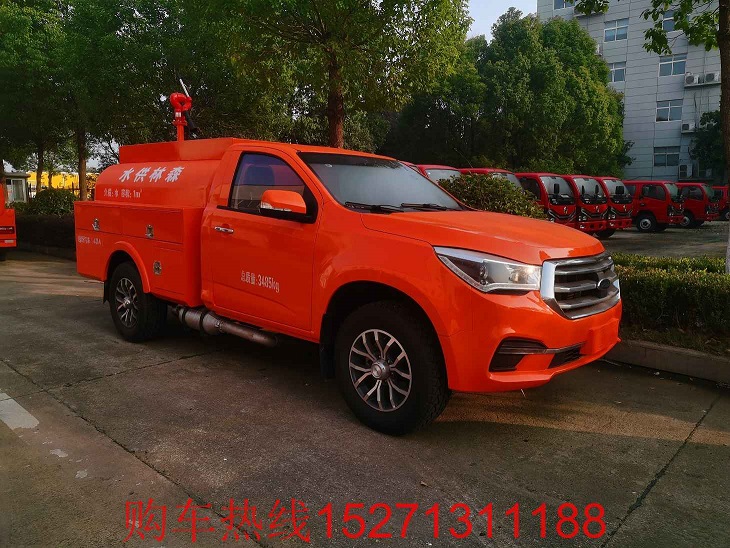 1.2噸五十鈴皮卡消防供水車